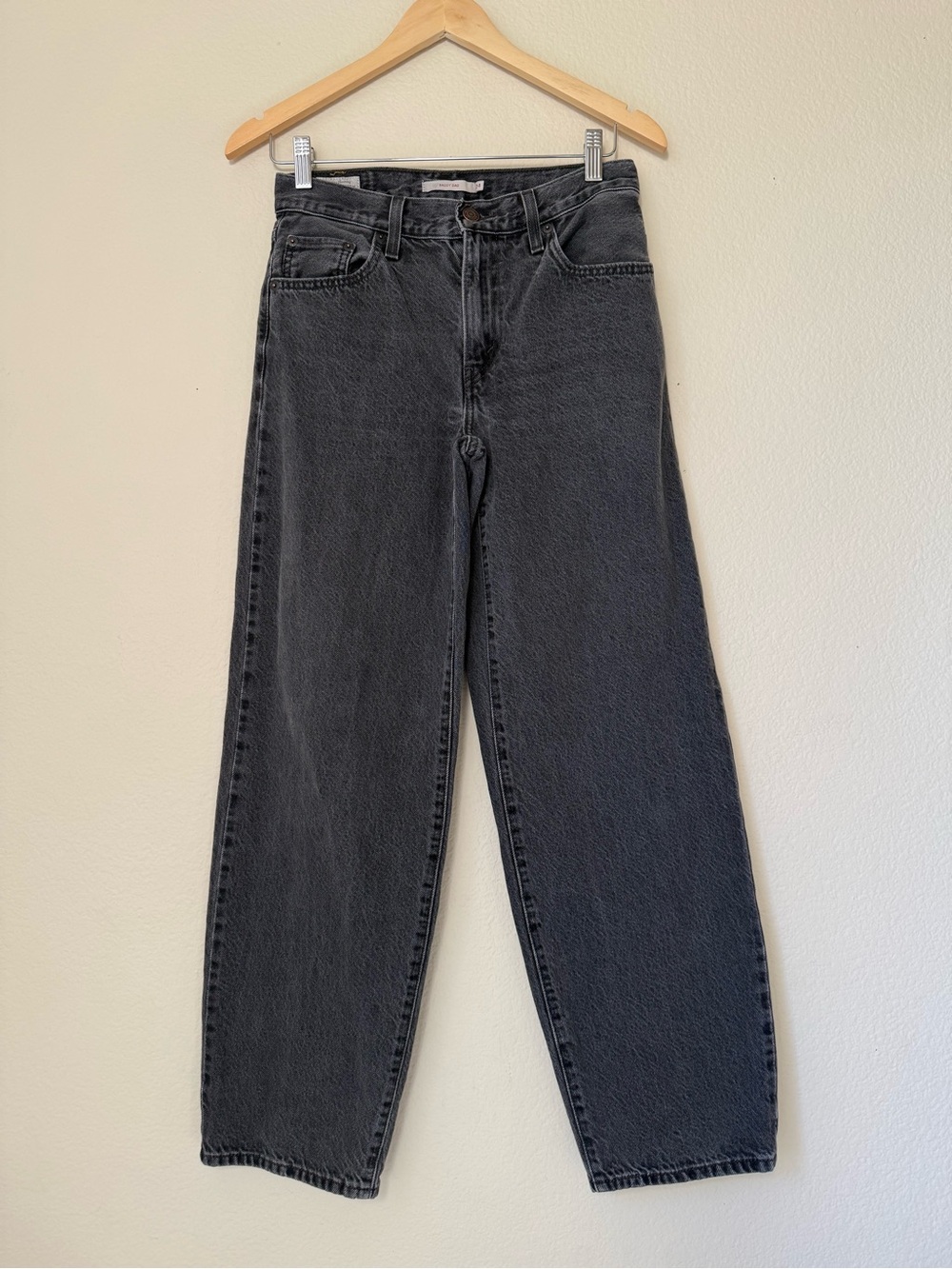 Levi's Women's Washed Black Boyfriend Jeans